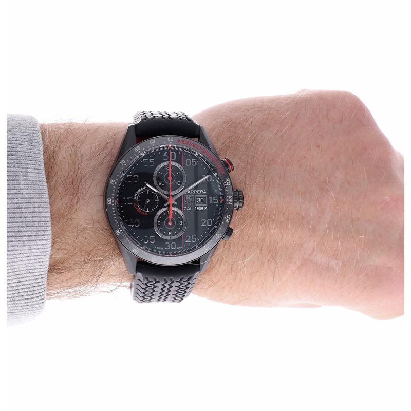 Image 17 of TAG Heuer Carrera 'Monaco Grand Prix' Limited Edition CAR2A83; Chronograph men's watch