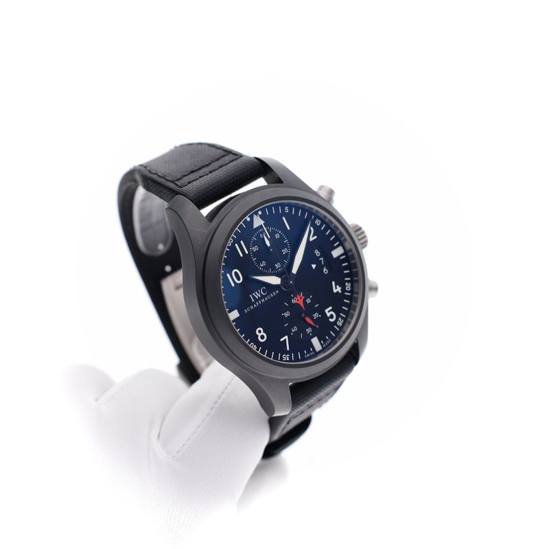 Image 4 of IWC Pilot's Watch 'Top-Gun' Chronograph IW388001; Automatic Men's Watch