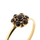 Image 3 of Gold ring with garnet