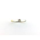 Image 7 of 9 carat bicolor ring with 0.20 ct diamond.