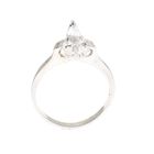 Image 3 of Silver fantasy ring with crystal