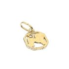 Image 5 of Gold zodiac sign pendant; Leo
