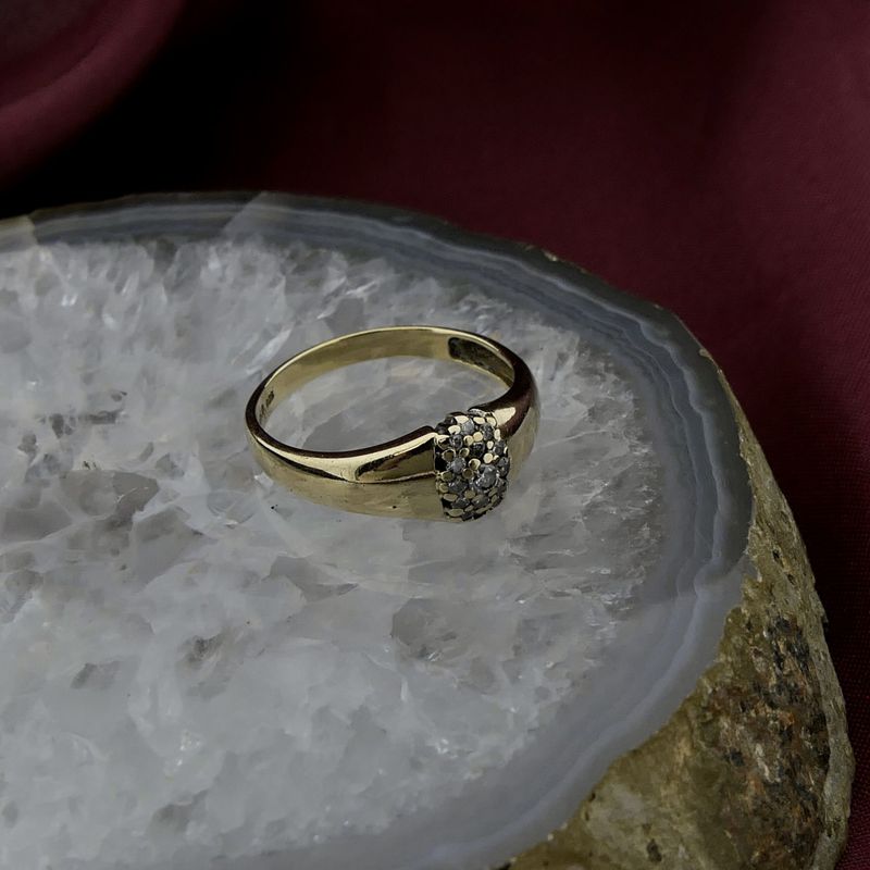 Image 2 of Gold ring with diamond | 0.25 ct.