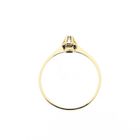 Image 5 of Gold Solitaire Ring with Diamond; 0.01 ct.