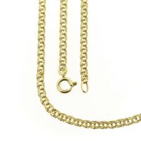 Golden Prince of Wales link chain; 45 cm