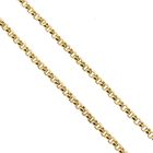 Image 3 of Gold jasseron link chain | 45 cm