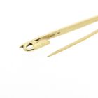 Image 5 of Vintage narrow gold brooch