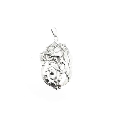 Image 1 of Antique silver pendant | Art Nouveau