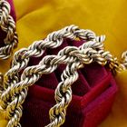 Image 2 of Silver Twisted Link Chain