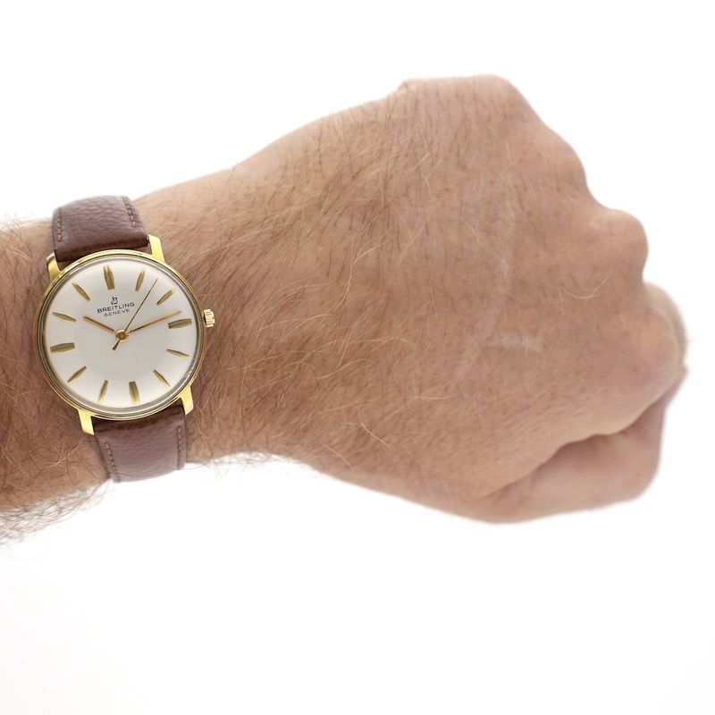 Image 9 of Breitling 'Bumper Automatic' 2516; Vintage men's watch in full set from 1961