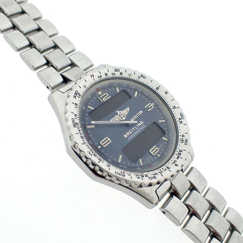 Image 3 of Breitling Chronospace; Men's pilot's watch