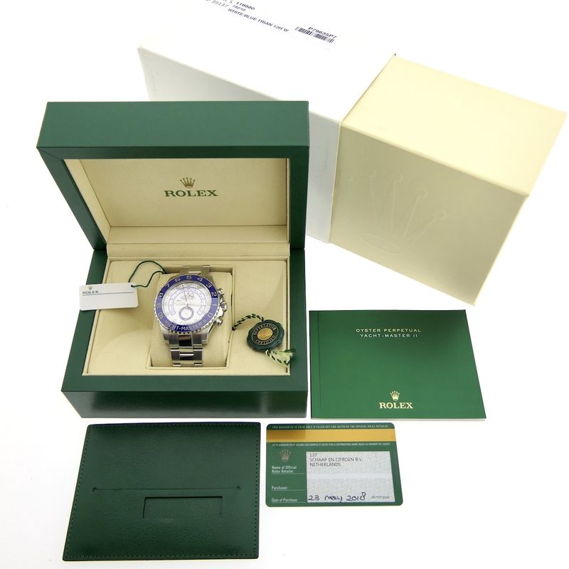 Image 16 of Rolex Yacht-Master II 116680; Men's watch with countdown timer