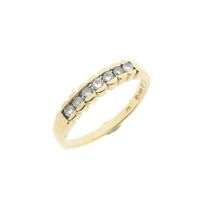 Gold ring with diamond | 0.28 ct.