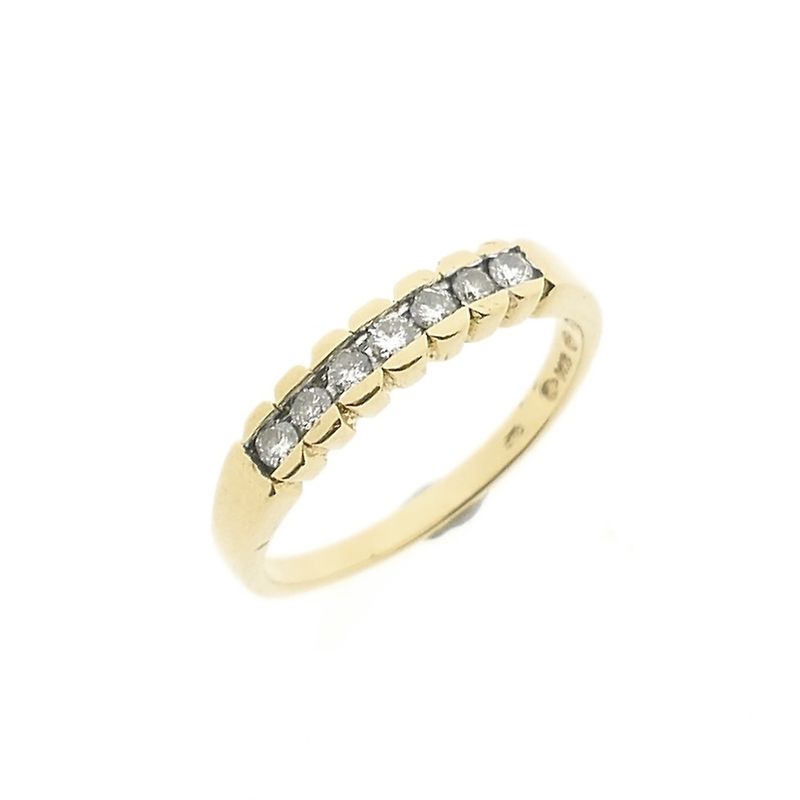 Image 1 of Gold ring with diamond | 0.28 ct.