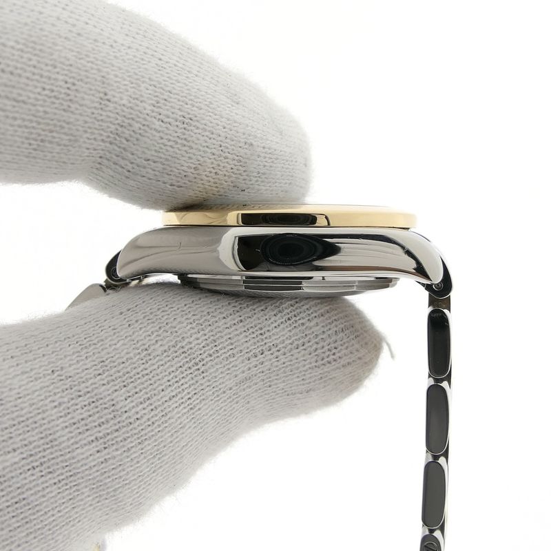 Image 7 of Breitling Galactic 'Sleek' C71330; Gold/steel women's watch with mother-of-pearl dial