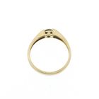 Image 4 of Gold solitaire ring with diamond; 0.25 ct.