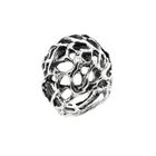 Image 1 of Silver domed artistic ring