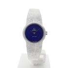 Image 1 of Omega Deville; 18k white gold women's watch with lapis lazuli dial