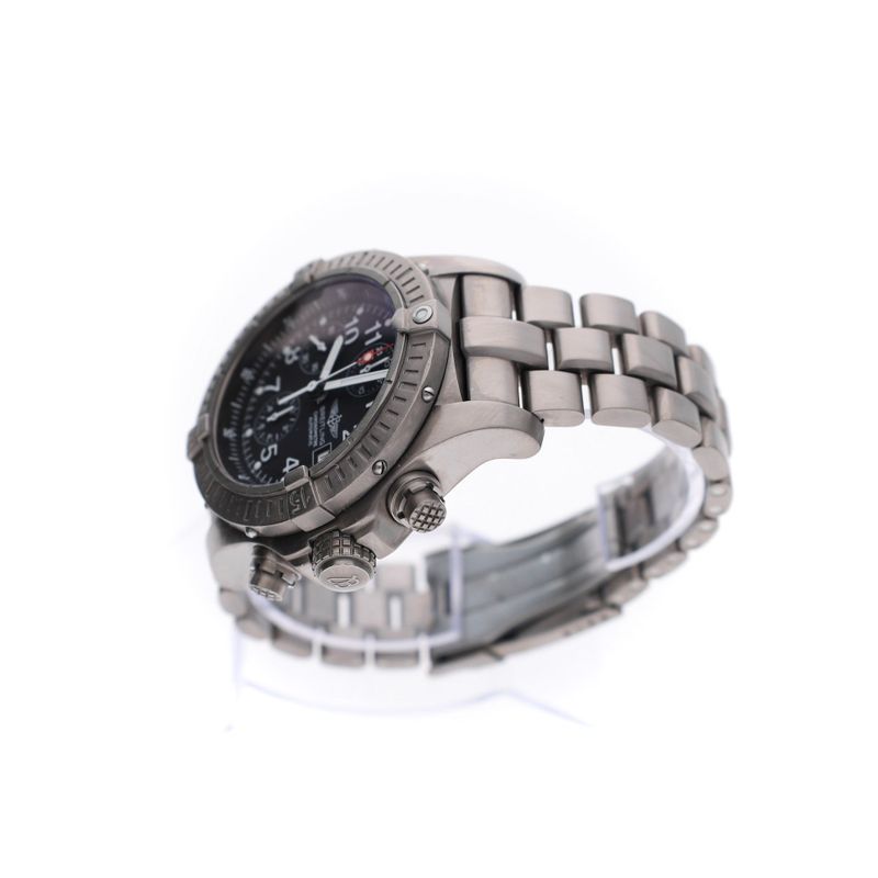 Image 6 of Breitling Avenger Titanium Chronograph E13360; Automatic Men's Watch