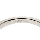 Image 3 of Subtle white gold sliding ring