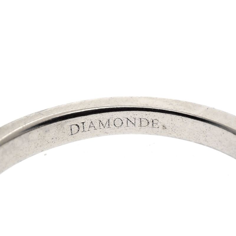 Image 3 of Subtle white gold sliding ring