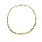 Image 3 of Gold panther link necklace