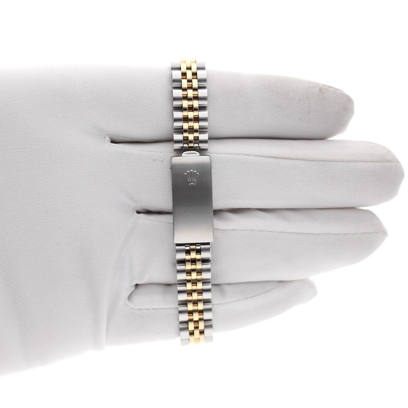 Image 11 of Rolex Lady-Datejust 26mm 69173; Vintage 18k gold/steel women's watch