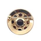 Image 3 of Antique gold brooch with garnet