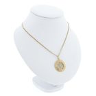 Image 4 of Gold zodiac sign pendant; Libra