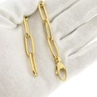 Image 10 of Sheep/Lemon gold anchor link bracelet