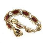 Image 5 of Antique gold bracelet with blood corals