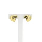 Image 1 of Vintage gold clip-on earrings