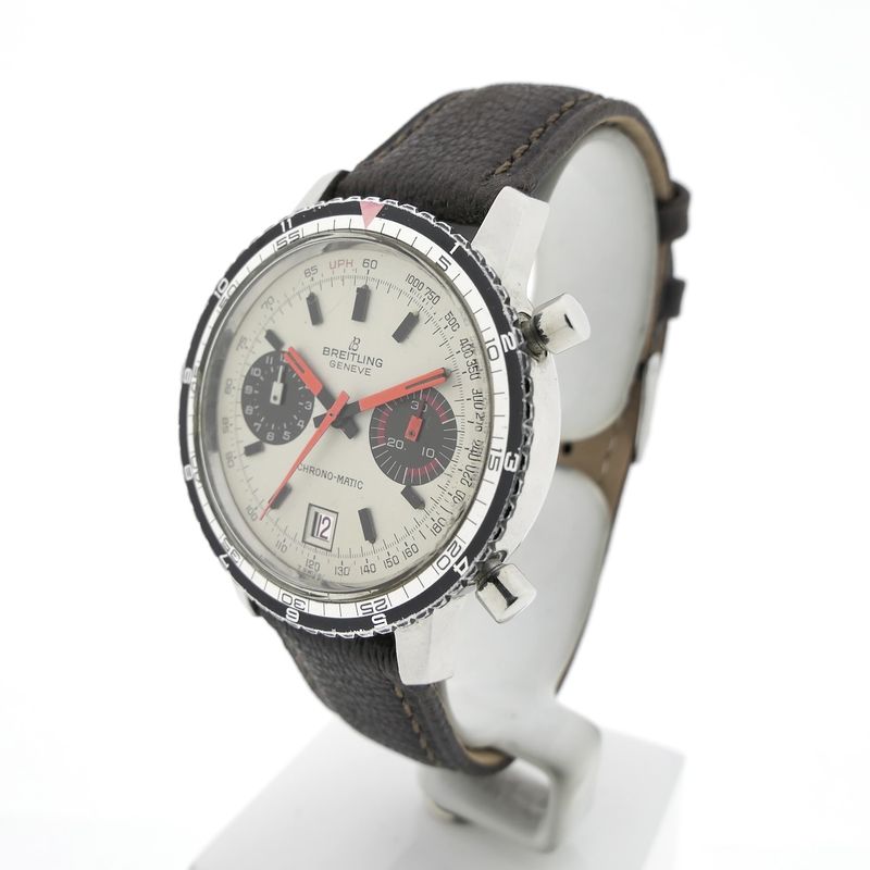 Image 2 of Breitling Chrono-Matic 2110; Automatic vintage chronograph watch