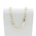 Image 9 of Pearl necklace with gold clasp.
