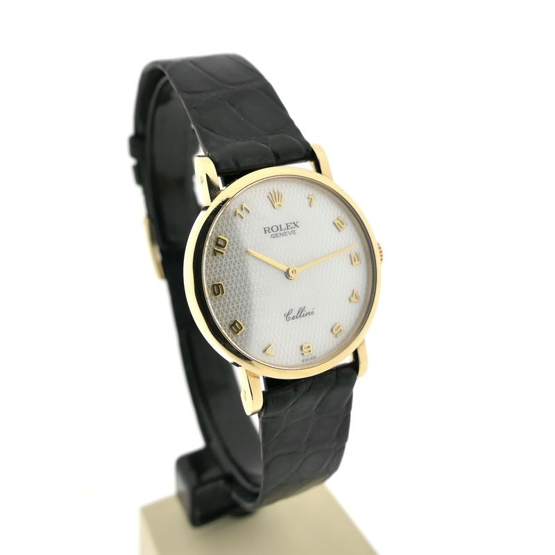 Image 2 of Rolex Cellini 5109/8; 18k gold ladies' watch
