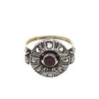 Image 7 of Victorian ruby and diamond ring 0.16 ct. | Antique
