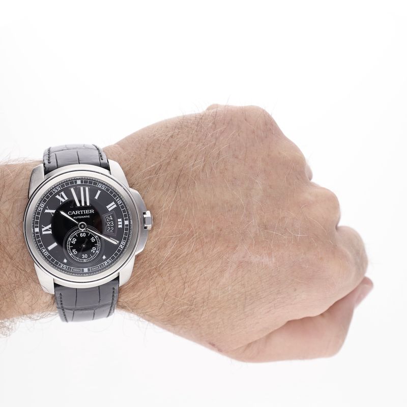 Image 17 of Cartier 'Calibre de Cartier' 3389 W7100014; Automatic men's watch