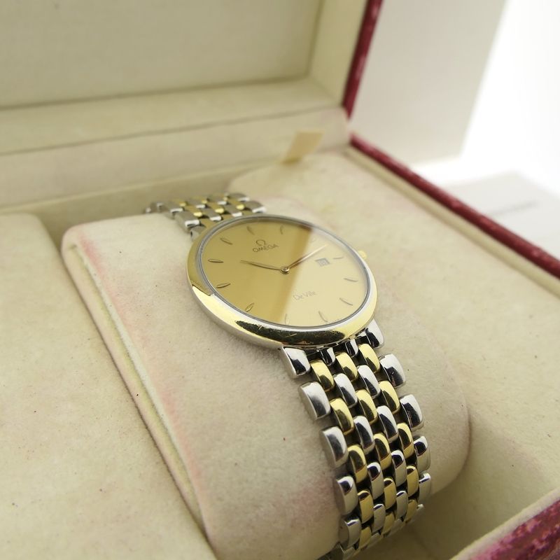 Image 10 of Omega DeVille; Gold/steel men's watch
