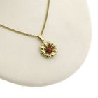 Image 8 of Gold pendant with blood coral