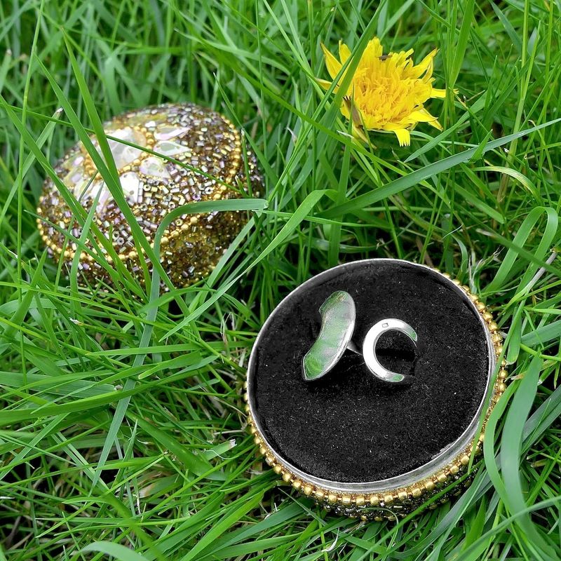 Image 2 of Silver wrap ring | David Andersen