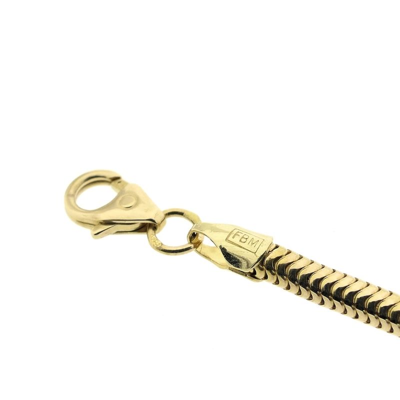 Image 8 of Gold snake link chain