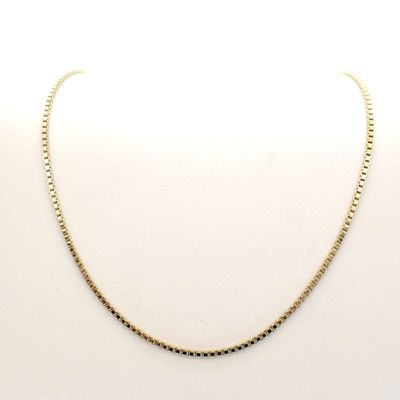 Golden Venetian link chain | 60 cm Image 1 of Golden Venetian link chain | 60 cm