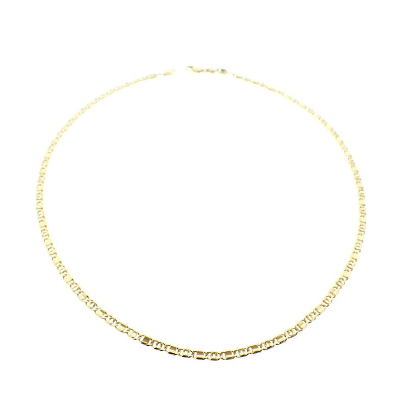 Image 6 of 18K Gold Figaro Chain | 51 cm