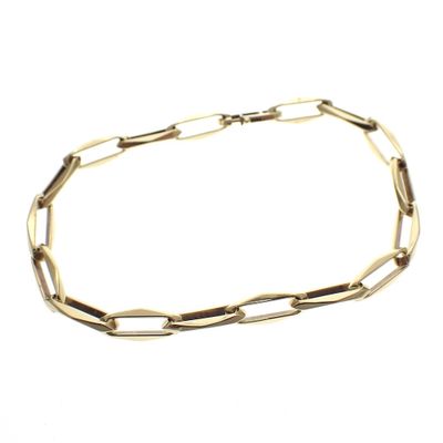 Gold closed for ever bracelet | 20 cm Image 1 of Gold closed for ever bracelet | 20 cm