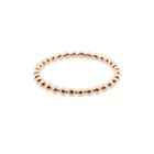Image 4 of Rose gold sliding ring with balls