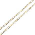 Image 3 of 18K Two-tone gold navy link necklace; Men's | 59.5 cm