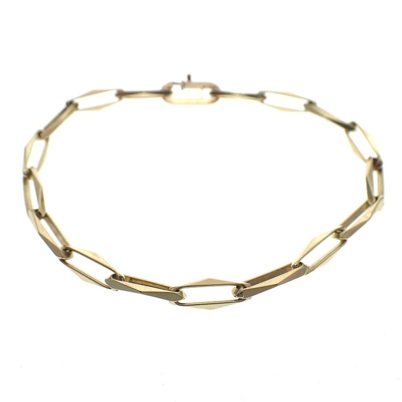 Image 1 of Gold closed for ever bracelet | 18 cm
