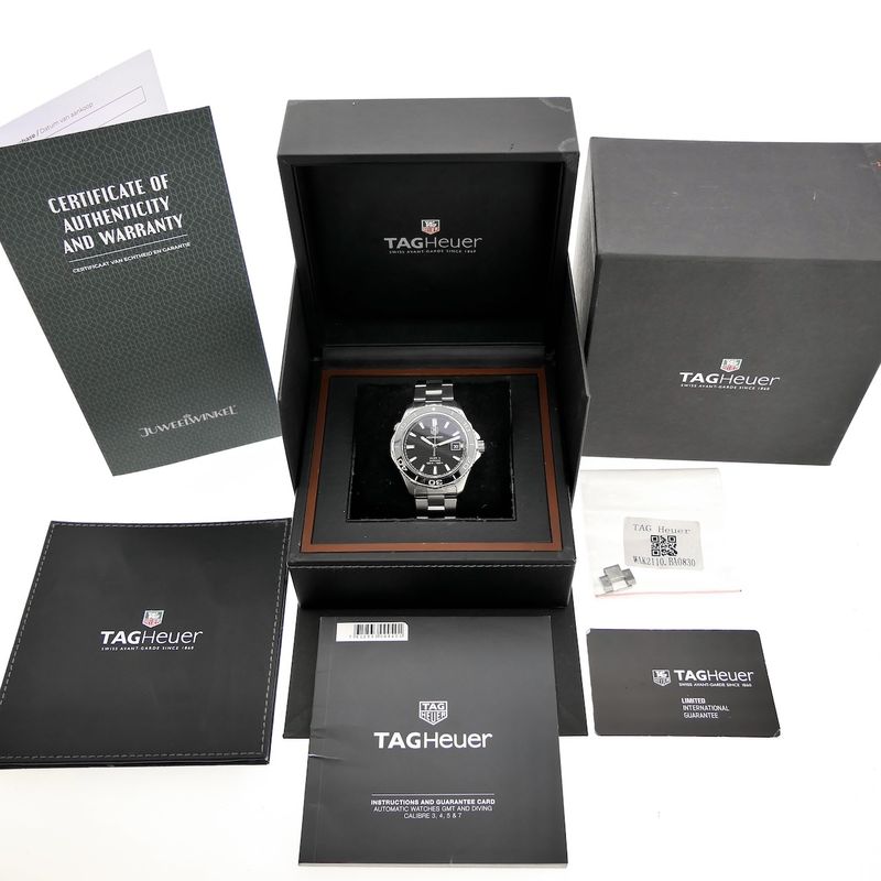 Image 4 of TAG Heuer Aquaracer Caliber 5 WAK2110; Automatic men's watch