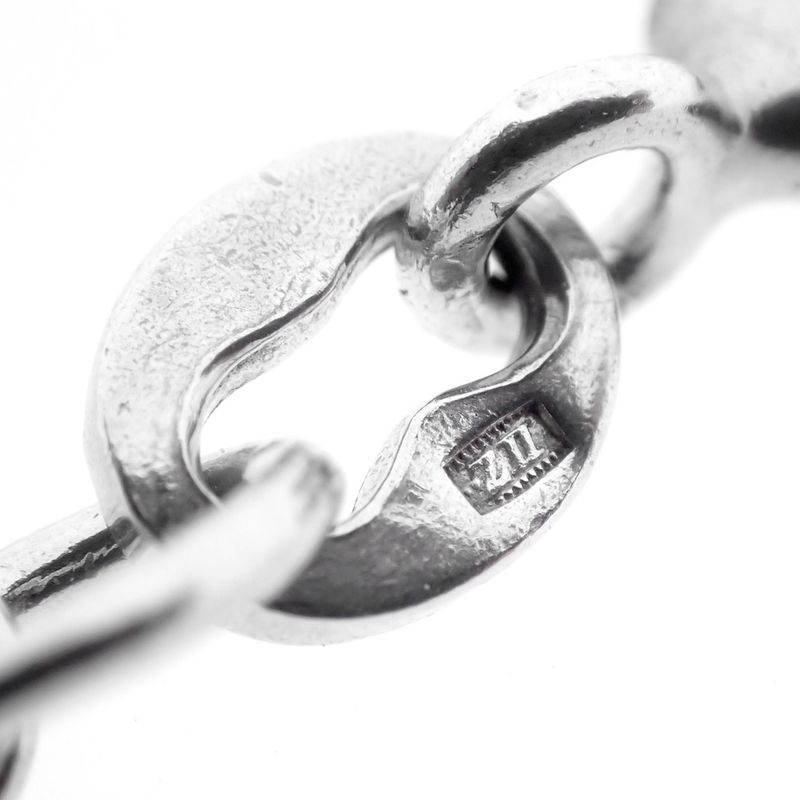 Image 11 of Silver twisted link bracelet | 19 cm