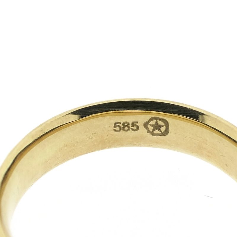 Image 5 of Gold ring with facets